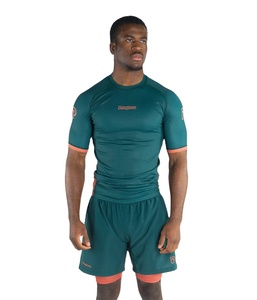 Logotipo personalizado Diseño Sublimación completa MMA Rash Guard Jitsu Bjj Rashguard Fabricante BJJ Rash Guard Set - Product Image 1