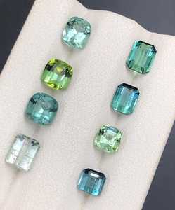 Lot de pierres précieuses de tourmaline naturelle multicolores non chauffées, pierres de tourmaline en vrac pour la fabrication de bijoux, fournisseur en gros - Product Image 4