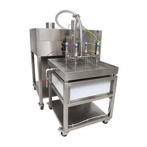 New 4 Nozzle Fully Automatic <b>Android</b> <b>Controlled</b> Gas/Electric 50kg/h Jalebi Making Frying Machine 304 Stainless Steel - Product Image 4