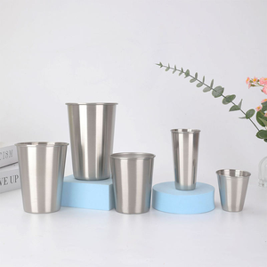 Tasses à café et gobelets isothermes en acier inoxydable 304 de haute qualité, 500 ml, en aluminium, pour boissons froides, avec logo personnalisé – Ventes flash - Product Image 2