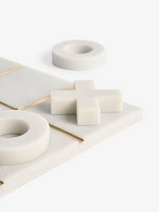 Modern tic tac toe luxury tic tac toe minimalist game <b>set</b> tabletop game decor <b>coffee</b> <b>table</b> game living room decor game - Product Image 2