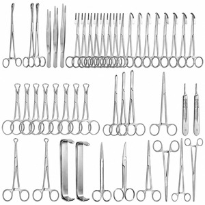 ชุดเครื่องมือผ่าตัดไส้เลื่อนระดับพรีเมียม 48 ชิ้น ผลิตจากเหล็กกล้าไร้สนิมเกรดเยอรมัน ชุดอุปกรณ์ผ่าตัดทั่วไปสำหรับโรงพยาบาลและคลินิก ได้รับมาตรฐาน CE ISO - Product Image 1