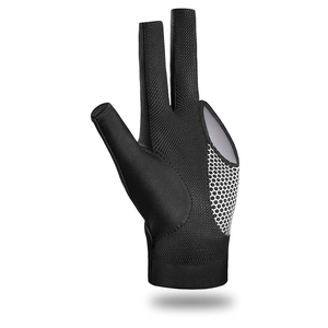 Guantes de billar y snooker profesionales con aislamiento térmico, fabricados en fábrica, precio razonable, guantes de snooker de 3 dedos - Product Image 2