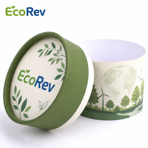Wholesale Custom Eco-Friendly Biodegradable Paper <b>Drum</b> Gift <b>Box</b> Candle Paper Tube Packaging - Product Image 2