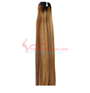 Extensiones de Cabello Virgen Remy Vietnamita, Doble Trama a Máquina, Liso, Suave, Sedoso, Textura Natural, Duraderas, Alta Calidad, Todos los Colores - Product Image 6