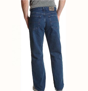 Pantalones Vaqueros Anchos de Mezclilla para Hombre, Personalizados, Color Azul Claro Lavado, Corte Holgado y Recto, Estilo Baggy - Product Image 2