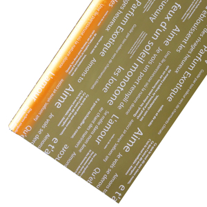 BOPP กระดาษห่อลายดอกไม้ ELF ลายตัวอักษรสำหรับห่อช่อดอกไม้ DIY งานฝีมือ กันน้ำ - Product Image 3