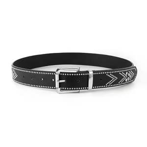 Ceinture en cuir véritable de vache pour homme, qualité supérieure, classique, décontractée, longueur réglable, boucle en acier, écologique, durable, robuste - Product Image 4