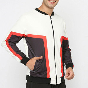 Blouson Bomber Décontracté pour Homme avec Poignets en Tricot Côtelé, Coupe-Vent Léger, Vêtement d'Extérieur, Fournisseur en Gros à Faible MOQ - Product Image 3