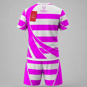 Uniforme de rugby premium con tela transpirable, control de humedad, ajuste atlético, costuras duraderas y personalización completa para clubes. - Product Image 3