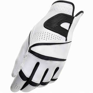 Guantes de Golf Unisex Personalizables Royal Boxing Grace Blancos, de Cuero Genuino, para Mano Derecha, Palma Suave, Cierre de Gancho y Bucle Antideslizante - Product Image 2
