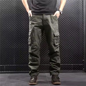 Skinny Slim Fit Lightweight High Quality Cotton <b>Cargo</b> Pants Men Streetwear Custom Outdoor <b>Working</b> Sweatpants Trousers - Product Image 6
