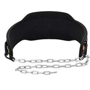 Weightlifting Dipping <b>Belt</b> Premium Gym Support <b>Belt</b> with <b>Chain</b> for Strength Training OEM Bulk Supply - Product Image 4