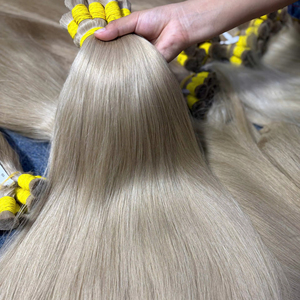 Precio de Fábrica, Cabello Humano Real al Por Mayor, Color Fresco, Extensiones de Cabello Humano Vietnamita 100%, Alta Calidad, Liso Natural - Product Image 1