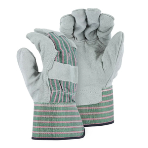 Gants de travail anti-coupure de haute qualité, produits en cuir en gros pour la protection des mains, pour le travail de sécurité à prix avantageux - Product Image 6