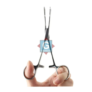 Professional Body <b>Piercing</b> Pliers Triangle Opening <b>Clamp</b> Stainless Steel Forceps Tool - Product Image 2