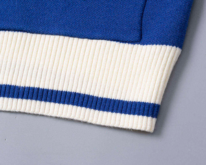 Cardigan en tricot à boutons, personnalisé, en laine/acrylique, brodé, pour l'école, les fraternités et les universités – Collection Hiver Décontractée – Vente en gros - Product Image 3