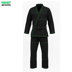 Kimono de Jiu Jitsu de Algodón Preencogido Resistente, Uniforme de Entrenamiento de Grappling Colorido, Pantalones Resistentes a Desgarros, Conjuntos Deportivos - Product Image 4