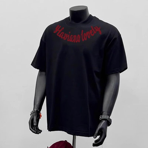 Camiseta Casual de Verano para Hombre, Marca Casual, Manga Corta, Estampado de Letras Único, Estilo Moderno, 260 Gramos, 100% Algodón - Product Image 3