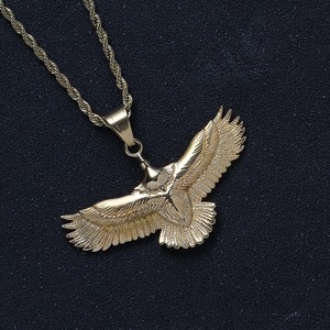 Unique and fine Wholesale Stainless Steel Pendant Hip Hop <b>Rope</b> <b>Chain</b> Necklace Jewelry - Product Image 4