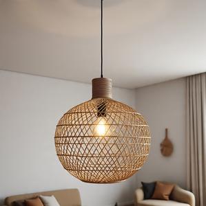 โคมไฟหวายห้อยตกแต่งบ้านดีไซน์ตามสั่งรูปทรงที่เป็นเอกลักษณ์ - Product Image 5