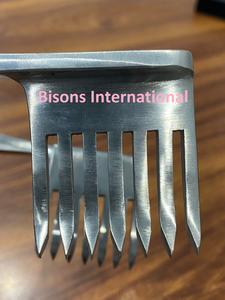 เครื่องมือผ่าตัดแบบแมนนวลยี่ห้อ BISONS รุ่น Mayo-Adams Retractor ทำจากสแตนเลสคุณภาพสูง สำหรับศัลยกรรมกระดูกและข้อและศัลยกรรมทั่วไป - Product Image 4