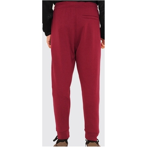 Pantalon de jogging décontracté rouge pour homme avec taille élastique et poches latérales – Idéal pour l'automne - Product Image 1