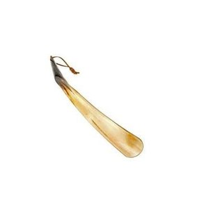 Buffalo horn shoe handcrafted premium shoe horn curved design smooth finish durable footwear <b>helper</b> luxury accessory - Product Image 1