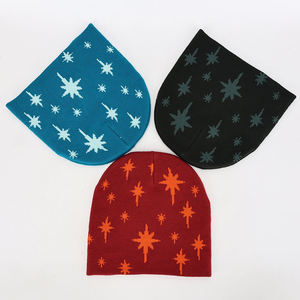 High Quality Jacquard Knitted Customized Unisex Acrylic Beanie <b>Hat</b>-<b>Winter</b> Outdoor Adult - Product Image 1