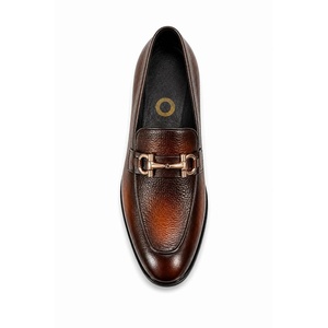 Nuevos Zapatos Mocasines Formales de Cuero Genuino Hechos a Mano para Hombre, Transpirables, con Punta en Pico, para Todas las Temporadas, de Primera Calidad - Product Image 1