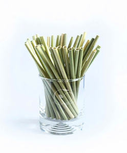 Pajitas de hierba seca biodegradables de alta calidad Accesorios para bebidas dirigidos al mercado alemán - Product Image 1