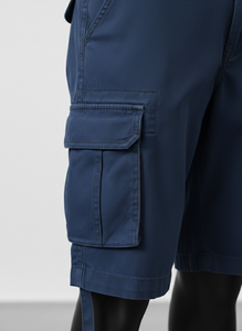 Shorts cargo pour hommes, shorts cargo décontractés pour l'été, shorts cargo pour hommes style streetwear, shorts en coton au-dessus du genou, shorts safari pour hommes - Product Image 3