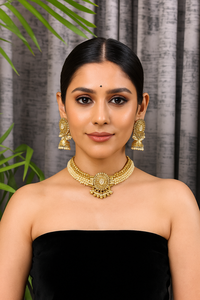 Pendientes de Aro de Latón Chapado en Oro de 14K de EB'S con Perlas de Imitación y Diamantes, Estilo Lindo, Joyería de Boda para Mujer, Modelo 46 - Product Image 1