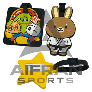 Parche de PVC y Goma Personalizado de Fábrica Aifran con Cierre de Gancho y Bucle para Gorras, Mochilas y Ropa, Parche con Logotipo Duradero - Product Image 5