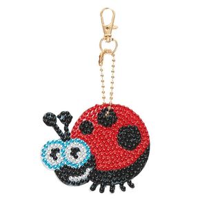 Porte-clés fait main, porte-clés en perles de rocaille, porte-clés de Noël, cadeau écologique, sangle brodée, breloque décorative, personnalisable - Product Image 1