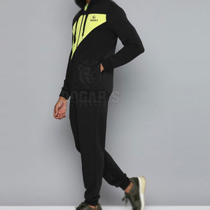 Ensemble de survêtement décontracté pour hommes, tendance, avec sweat à capuche et pantalon, tissu doux et confortable, idéal pour la course à pied et les voyages - Product Image 2