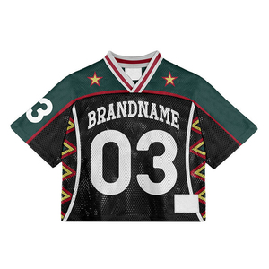 Fabricant sur mesure de t-shirts amples personnalisés, maillots de football et de basketball en mesh, 100% polyester, coupe régulière pour adultes, séchage rapide - Product Image 1