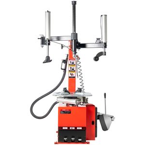 Smontagomme con Motore in Rame da 1.5HP, Manometro Pressione Aria, Braccio di Assistenza Pneumatico e Azionamento a Pedale, Durevole - Product Image 1