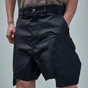 Fabulous <b>Men's</b> Summer Casual Nylon Cargo <b>Utility</b> <b>Shorts</b> Mid Waist Anti-Wrinkle and Breathable Custom Logo Wholesale - Product Image 2