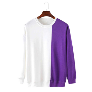 เสื้อสเวตเชิ้ตคอกลมสีเขียวแบบยูนิเซ็กซ์ ทรงปกติ สีพื้น ผ้าถัก 100% คอตตอน สวมใส่สบายๆ สำหรับฤดูใบไม้ร่วง แขนยาว - Product Image 5