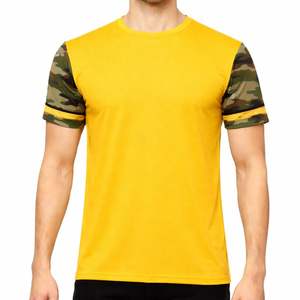 Camisetas de Hombre al por Mayor, Último Diseño, 100% Algodón, Bordadas, Corte Regular, Alta Calidad, 200g, Tejido Sólido, Precio Económico, Pakistán - Product Image 5