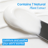 Krim Penenang Intensif Bluepetal Blemish Ekstrak Bunga Pir OBM Pelembap Wajah Korea untuk Penggunaan Siang Hari Semua Jenis Kulit Kenyamanan Wajah