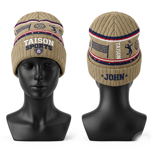 Gorro de Voleibol Premium de Poliéster y Spandex de 280 GSM, Color Verde Neón Oscuro, Multicolor, Sublimación, Logotipo Personalizado - Product Image 3