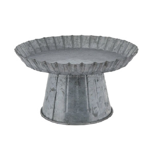 White Painted Cake Stand With Two Floor Custom Finishing and Design Available Metal Cake Stand With Multiple Size - Product Image 4