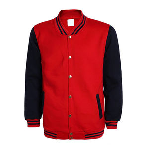 Veste universitaire à manches longues pour homme, en toile imperméable et coupe-vent, vente en gros, designs uniques, streetwear décontracté, vestes Letterman - Product Image 5