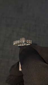 1CT Lab Grown Diamond Iced Out <b>Ring</b> 925 Sterling <b>Silver</b> <b>Men</b>’s Hip Hop Luxury Diamond <b>Ring</b> - Product Image 2