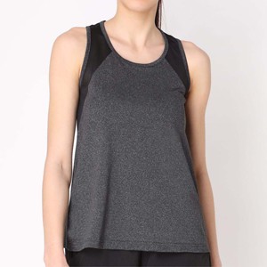 เสื้อกล้ามเจอร์ซีย์ผู้หญิงขายดี ออกแบบโลโก้ด้านหน้าได้ตามต้องการ ใส่สบาย ระบายอากาศ แห้งเร็ว ผ้าฝ้ายผสมสแปนเด็กซ์ เหมาะสำหรับใส่หน้าร้อน - Product Image 1