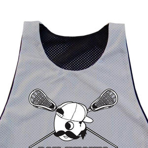 เสื้อลาครอสคุณภาพสูงแบบกลับด้านได้ ป้องกันรังสียูวี ไซส์ใหญ่ พิมพ์ลายด้วยความร้อน ระบายอากาศได้ดี แห้งเร็ว รับผลิตตามแบบ OEM - Product Image 2