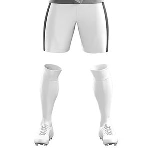 Ensemble de maillot de football personnalisé imprimé par transfert thermique, manches courtes, taille élastique, séchage rapide, évacuation de l'humidité - Product Image 4