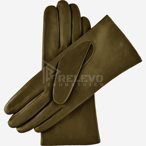 Gants de moto en cuir écologique et durable, en peau de chèvre véritable, respirants, équipement de course pour motards, personnalisation de la marque, prix d'usine, OEM - Product Image 2